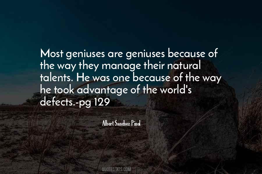 Quotes About Geniuses #1763183