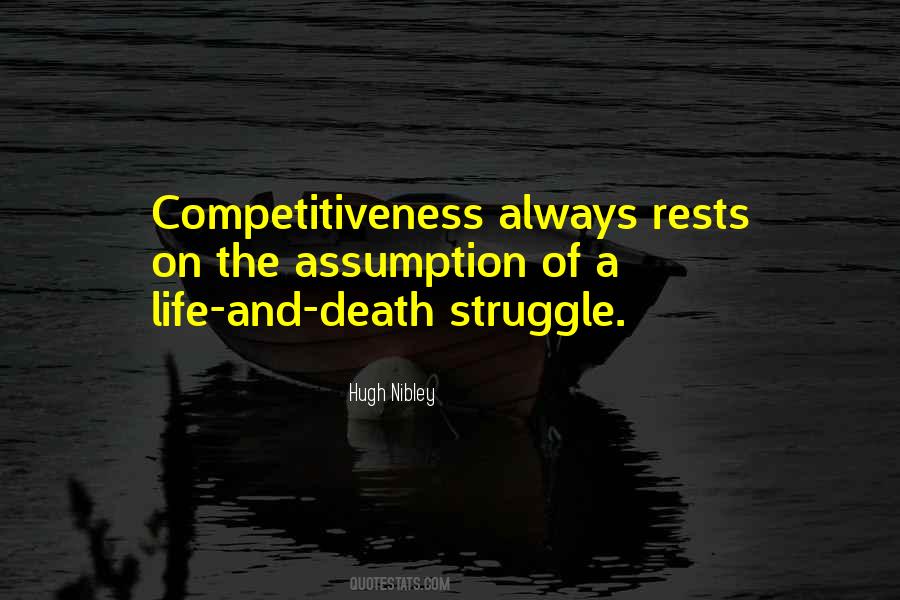 Life Competition Quotes #1294852