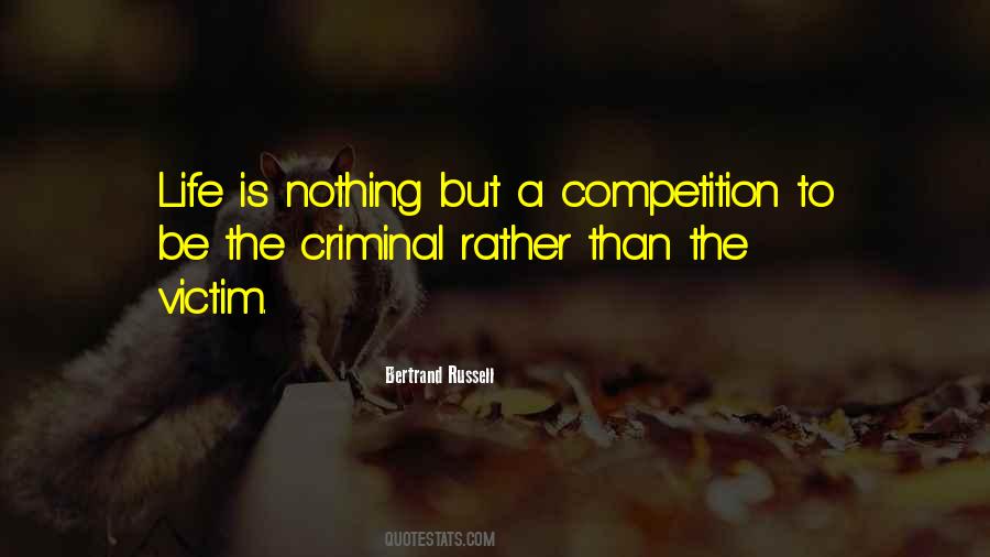 Life Competition Quotes #54980