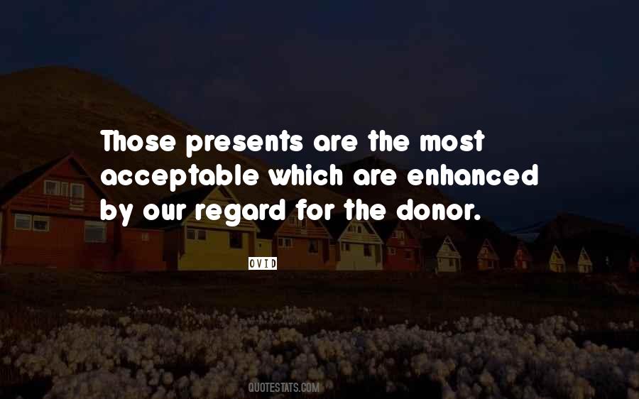 Quotes About Donors #1292133