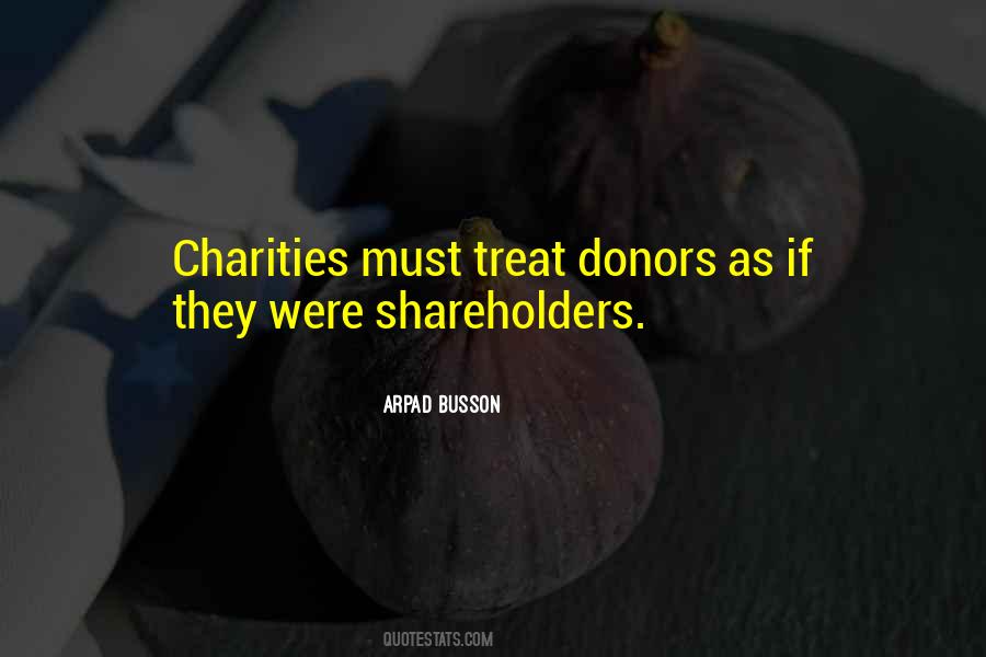 Quotes About Donors #264624