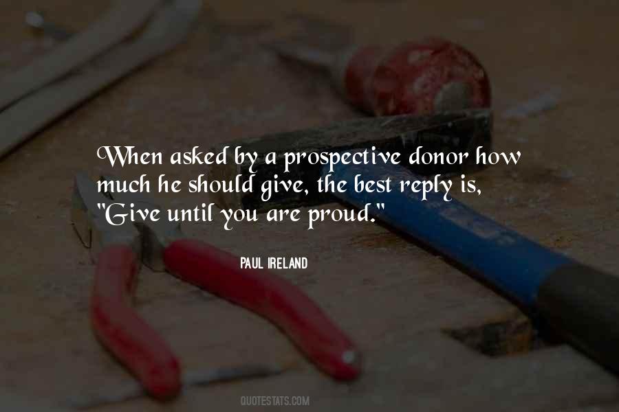 Quotes About Donors #533633