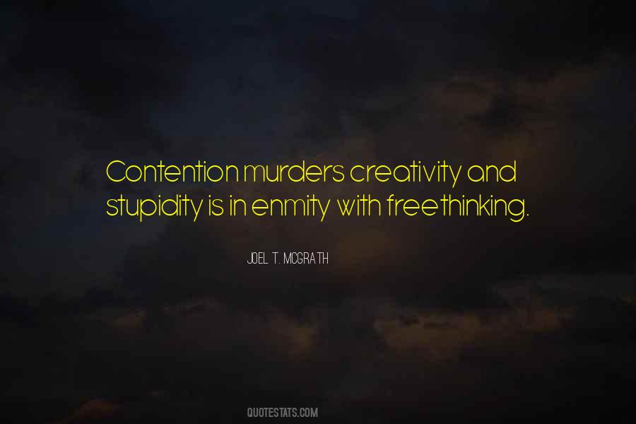 Quotes About Contention #1217462