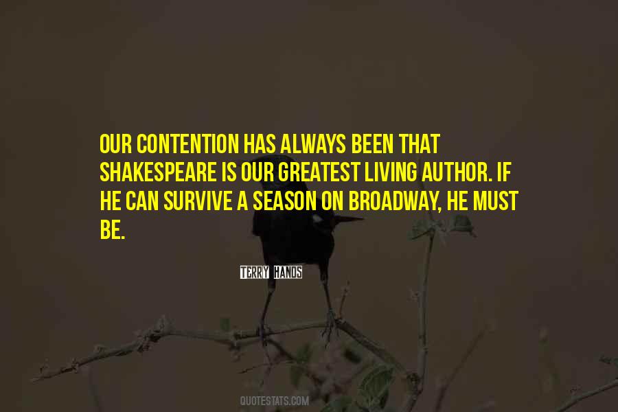 Quotes About Contention #171144