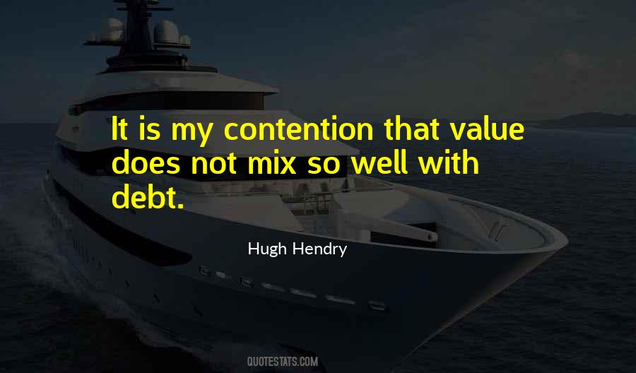 Quotes About Contention #895690