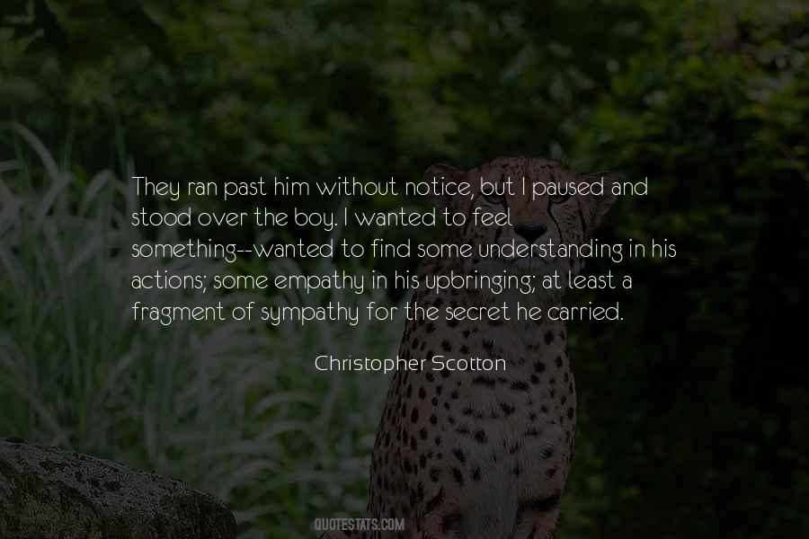 Feel Sympathy Quotes #1018178