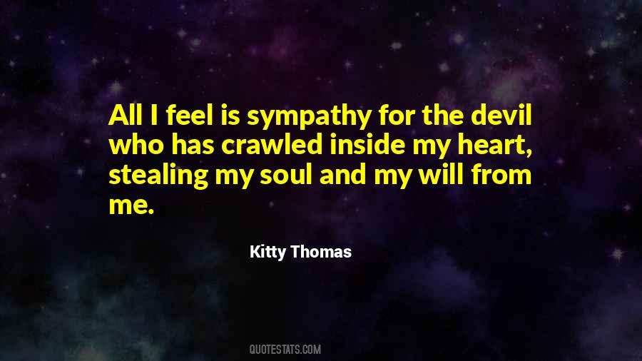 Feel Sympathy Quotes #1101831