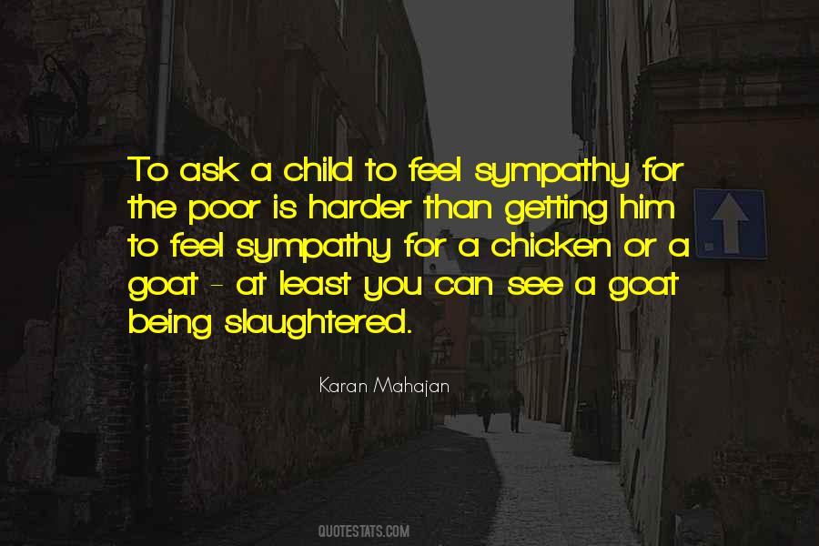 Feel Sympathy Quotes #1449719