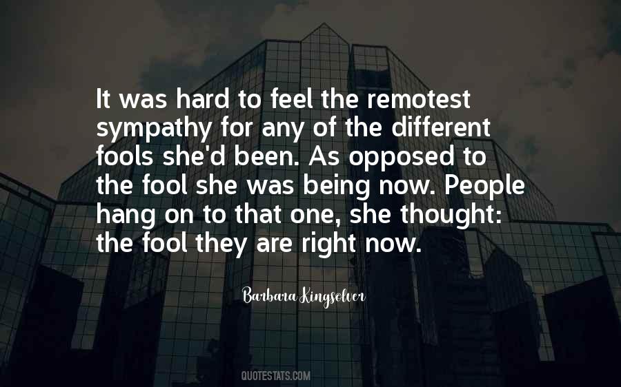 Feel Sympathy Quotes #1544238