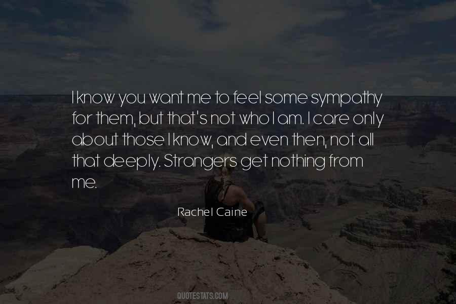 Feel Sympathy Quotes #1646990