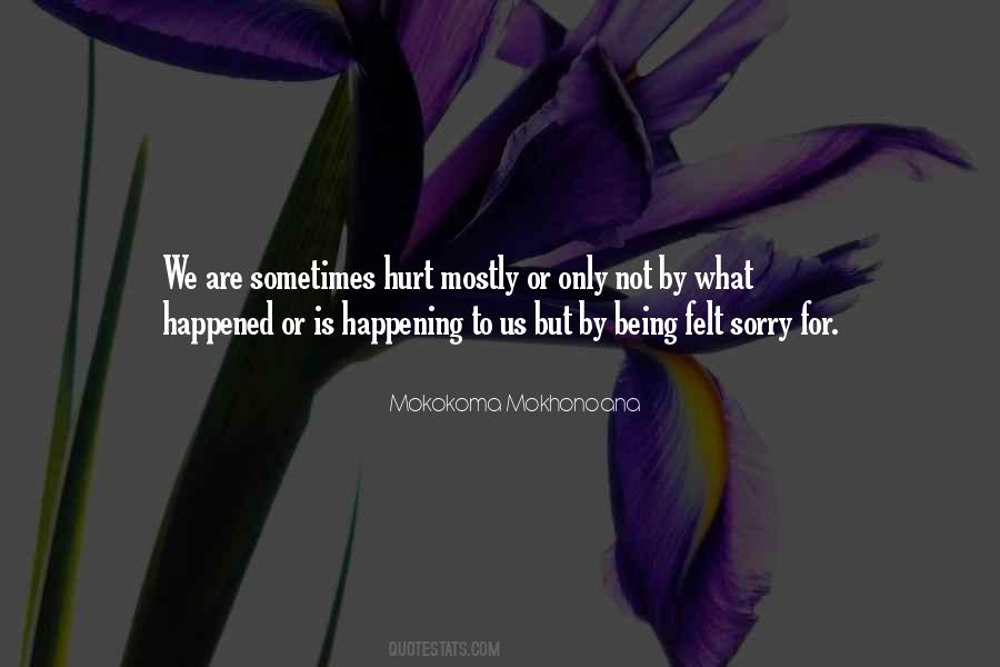 Feel Sympathy Quotes #1838054