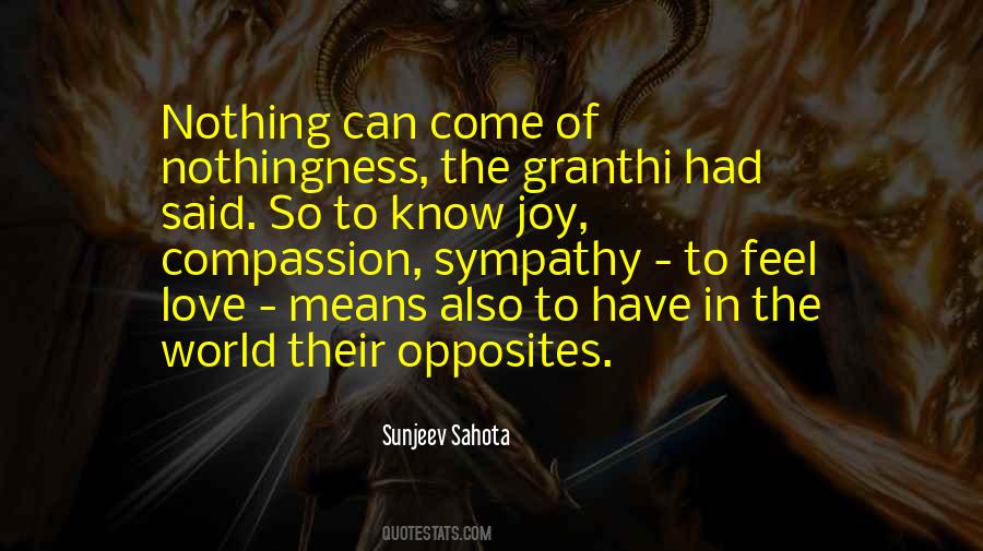Feel Sympathy Quotes #475839