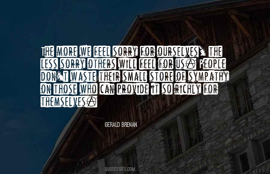 Feel Sympathy Quotes #939416