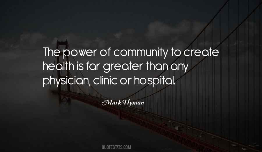 Quotes About Power Of Community #1745950