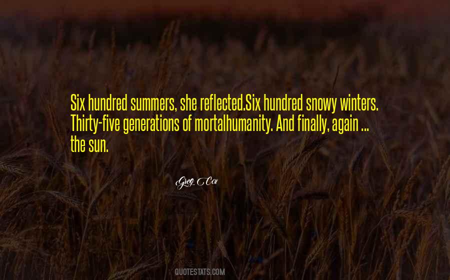 Quotes About Winters #172493