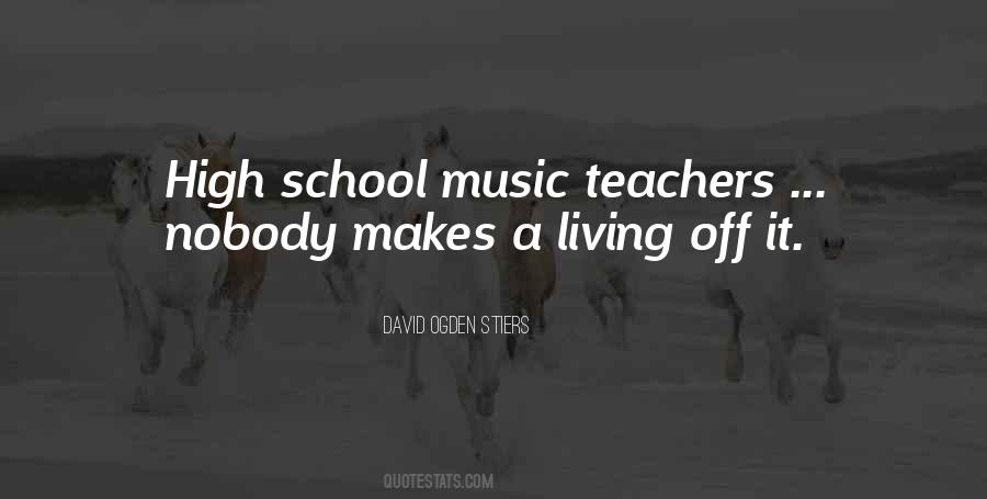 Quotes About Music Teachers #1688345