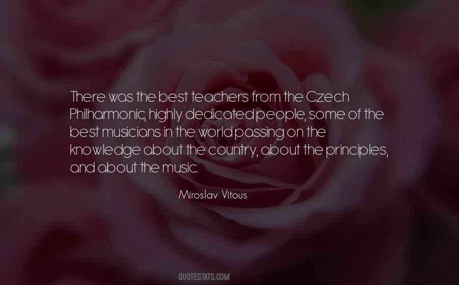 Quotes About Music Teachers #617383