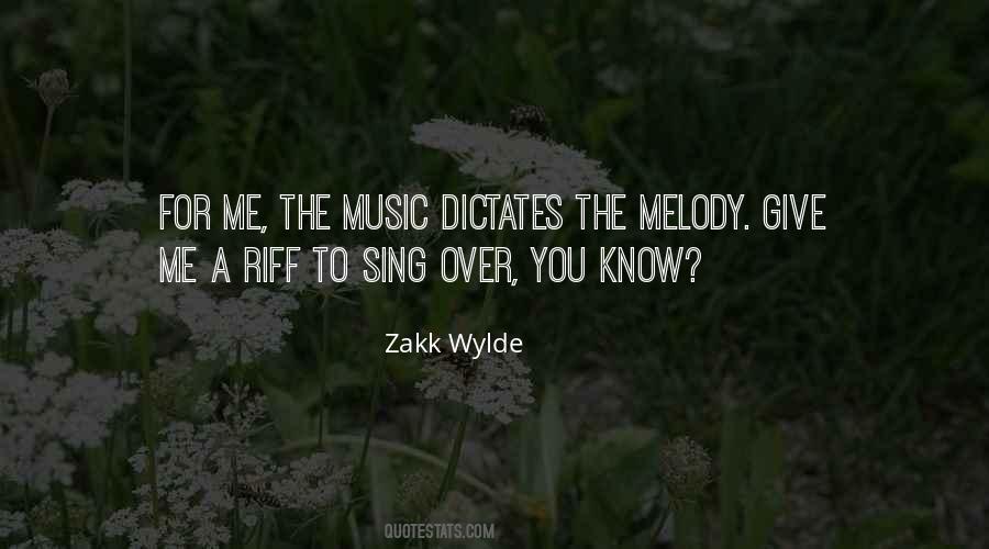 Quotes About Melody #1202813