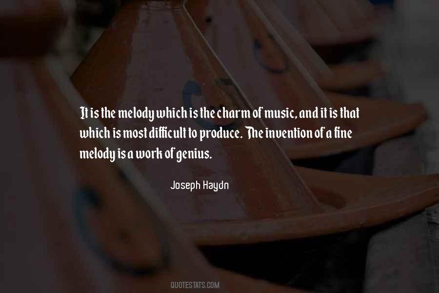 Quotes About Melody #1265177