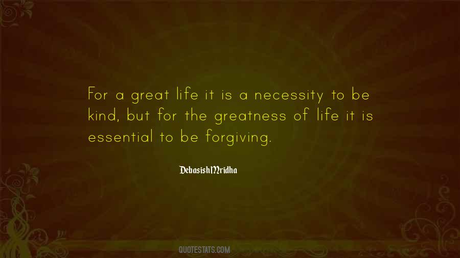 Quotes About Necessity Of Life #1088703