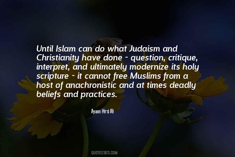 Quotes About Christianity And Islam #1068011