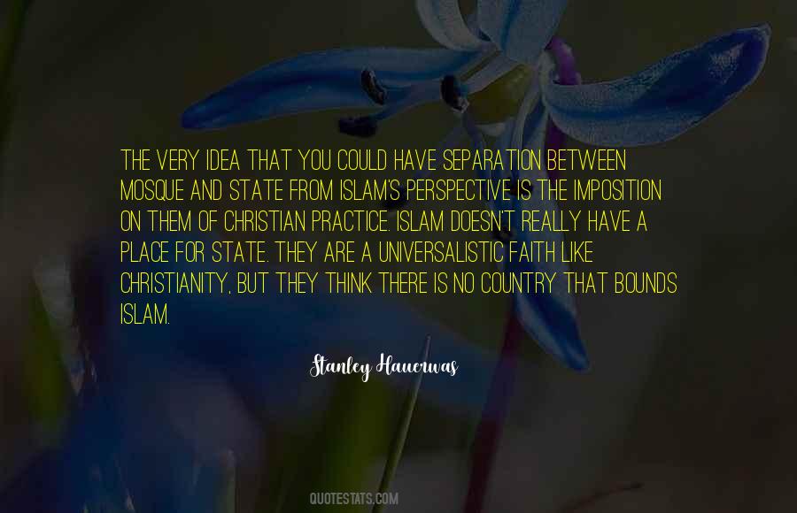 Quotes About Christianity And Islam #1467994