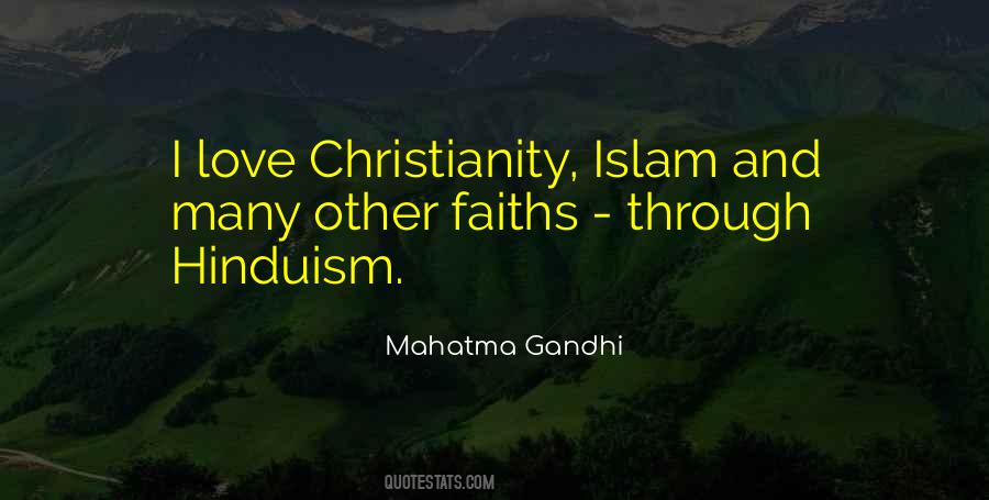 Quotes About Christianity And Islam #1467996