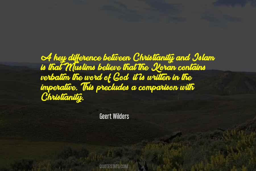 Quotes About Christianity And Islam #1513426