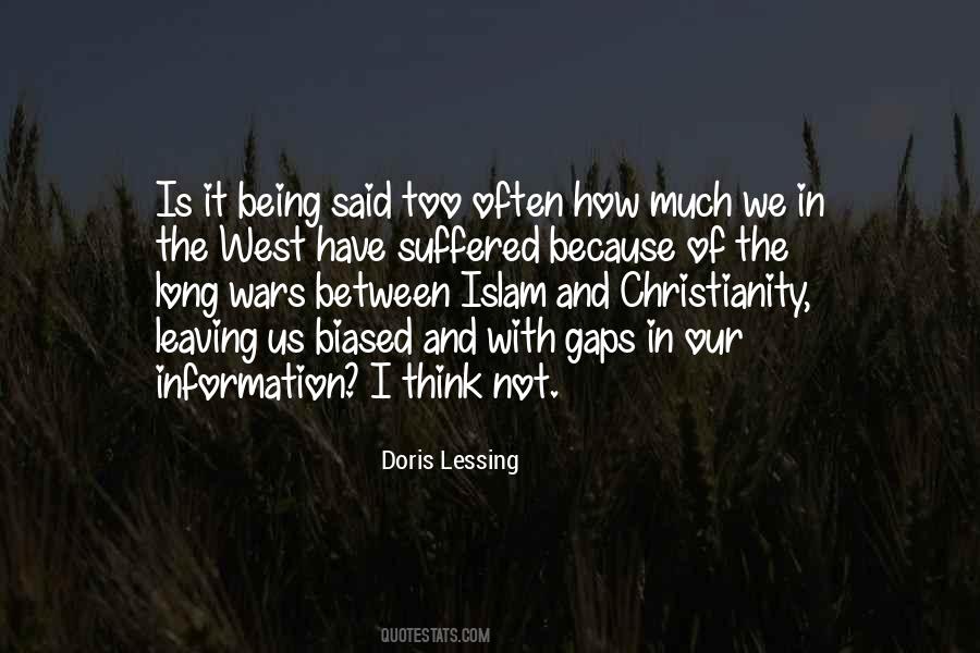 Quotes About Christianity And Islam #1723099