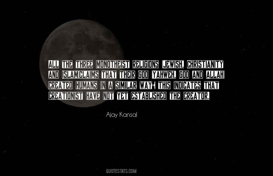 Quotes About Christianity And Islam #1749599