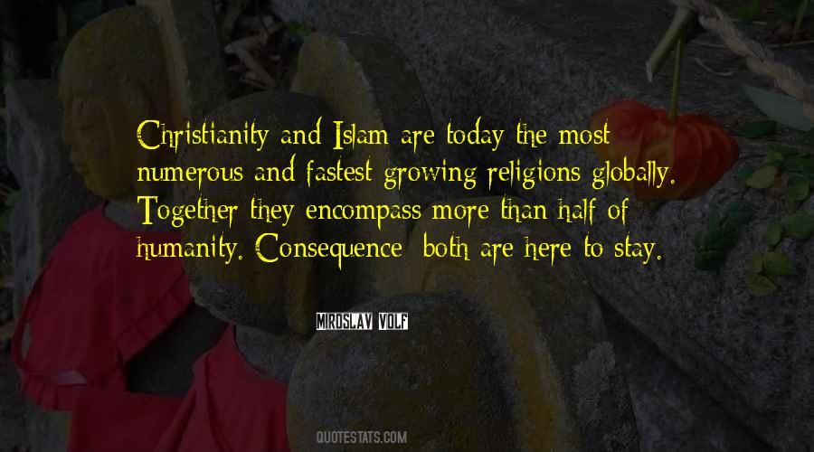 Quotes About Christianity And Islam #274956