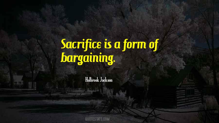 Quotes About Bargaining #1031048