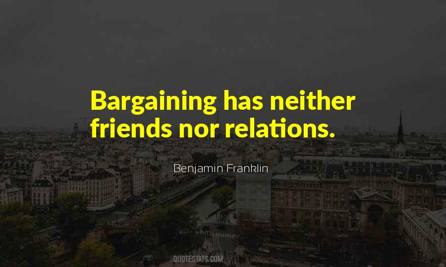 Quotes About Bargaining #245242