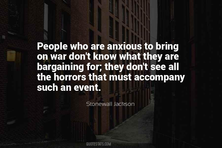 Quotes About Bargaining #418943