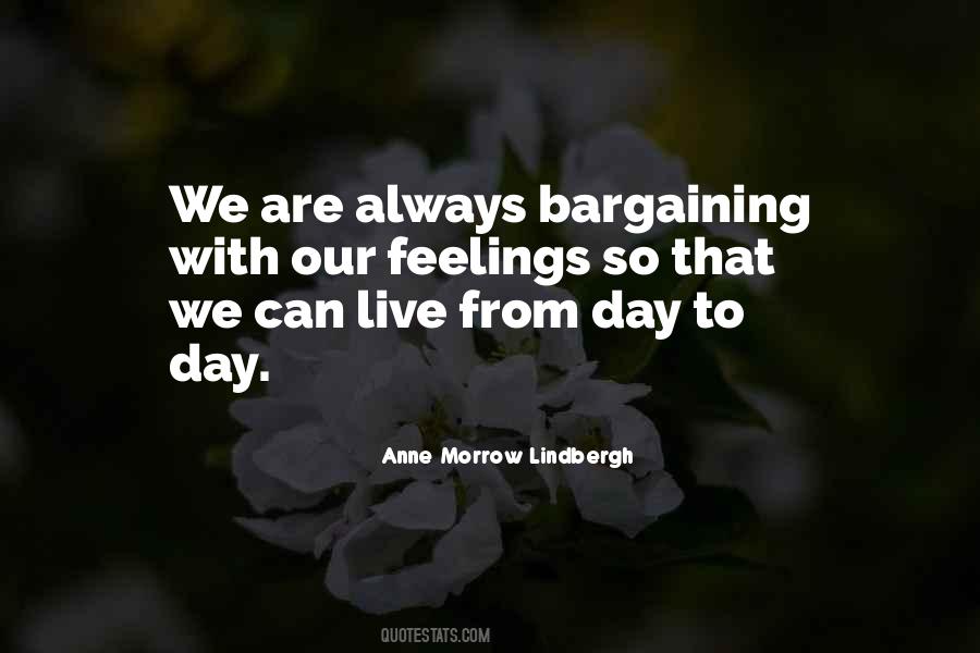 Quotes About Bargaining #72611