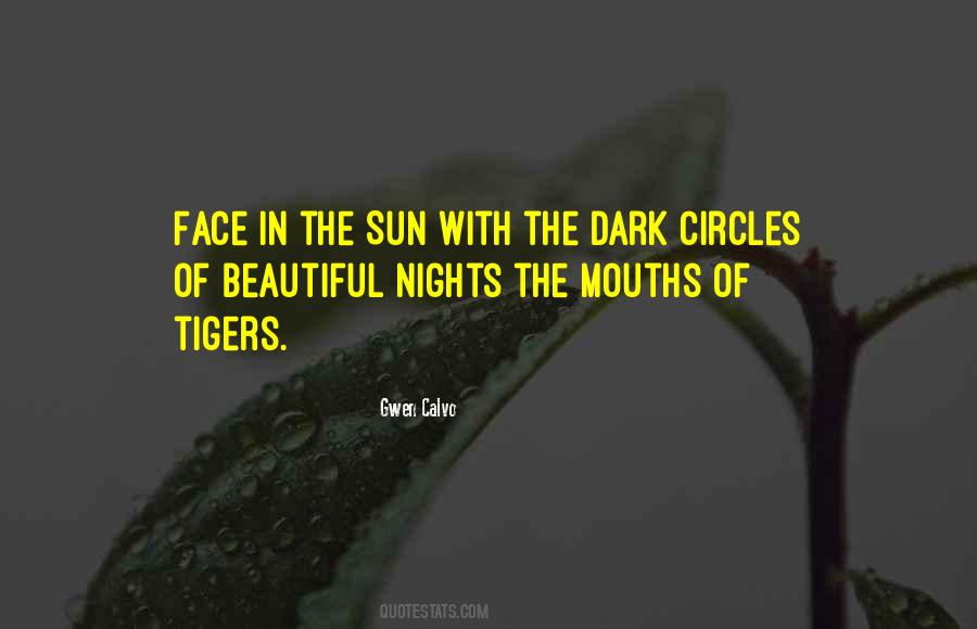 Quotes About Dark Circles #547166