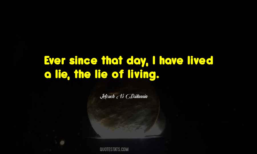 Ever Since That Day Quotes #1751160