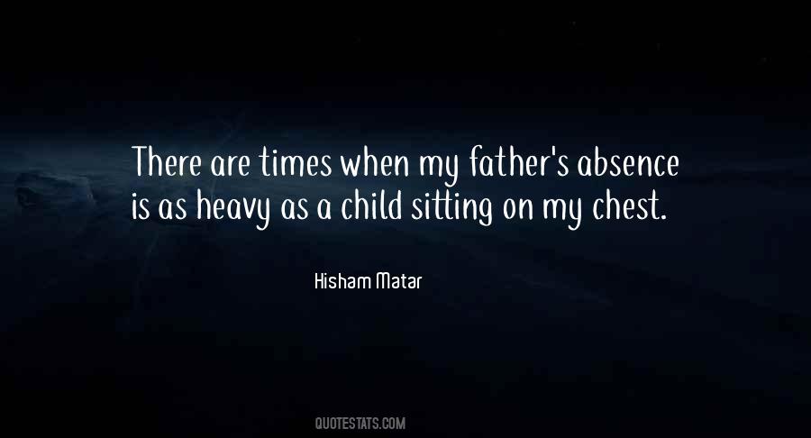 Absence Of A Father Quotes #1640083