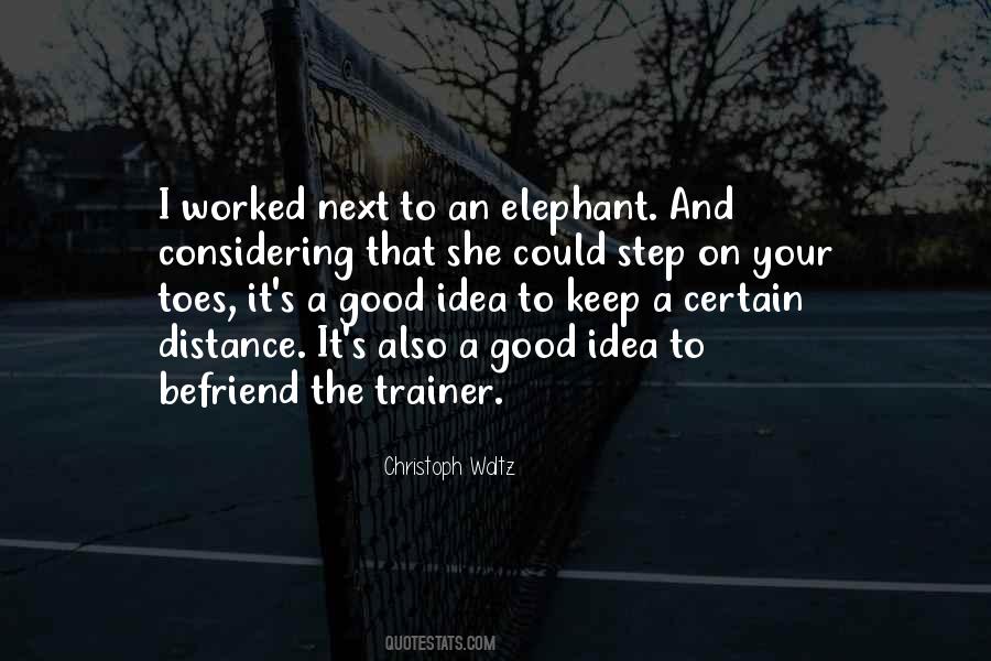 Quotes About Good Trainer #491644