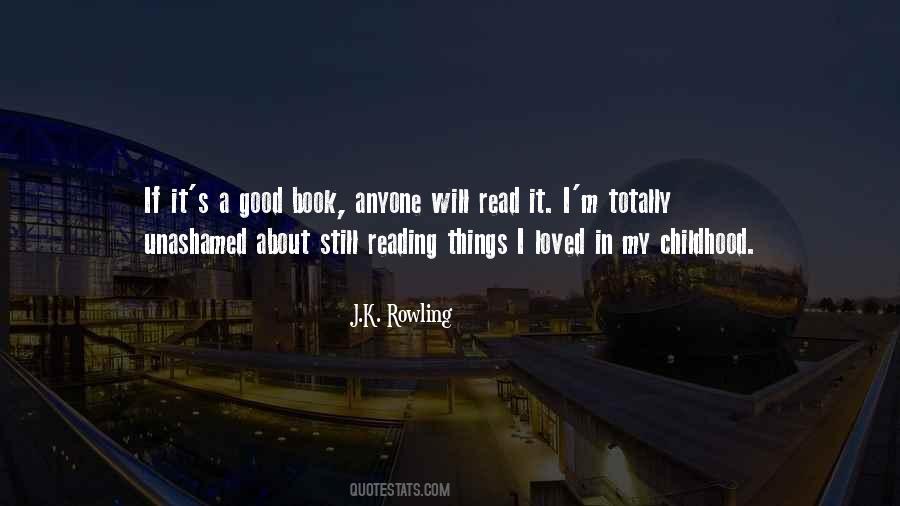 Quotes About A Good Book #1115809