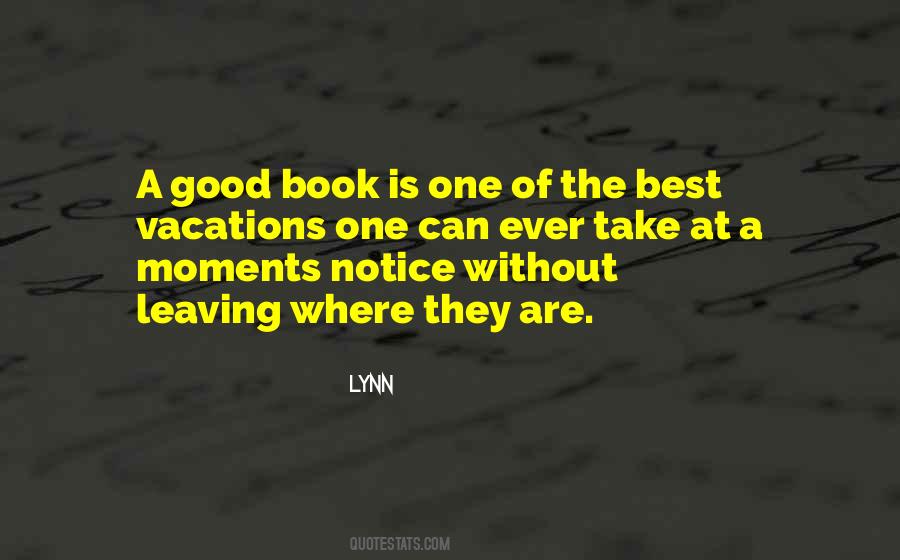 Quotes About A Good Book #1200688