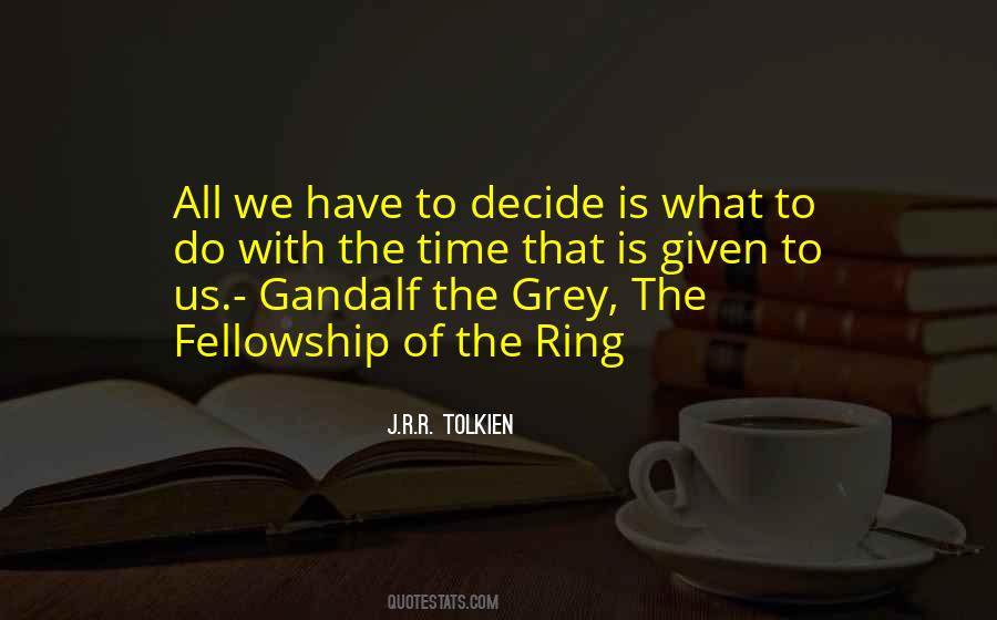 Quotes About Fantasy Tolkien #314361