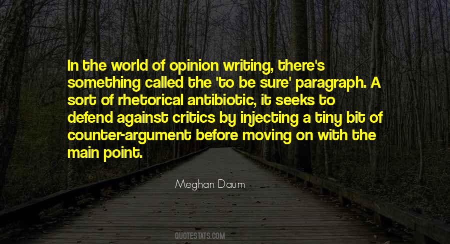 Counter Point Quotes #1054470
