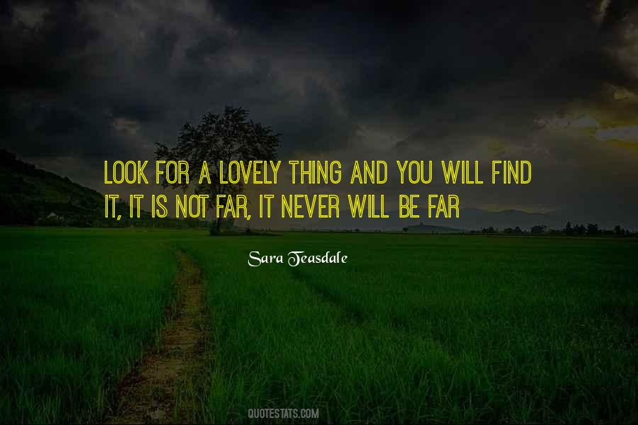 You Will Find It Quotes #1028096