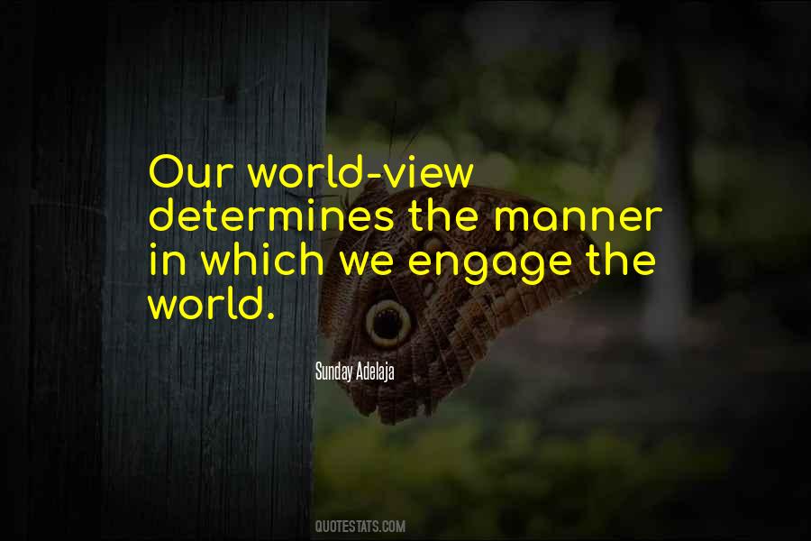 Quotes About World View #1280816
