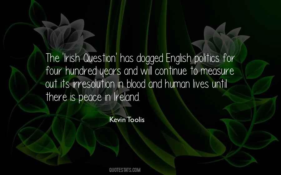 Irish Politics Quotes #1761042