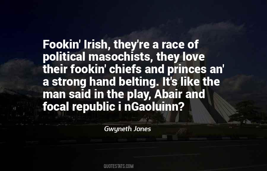 Irish Politics Quotes #245410