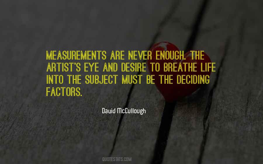 Quotes About Measurements #344470