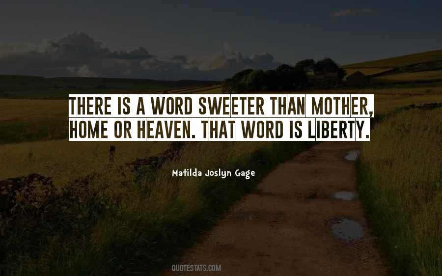 Heaven Mother Quotes #1776134