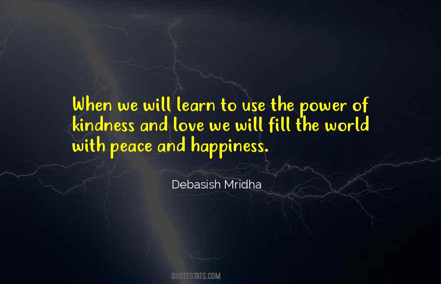 Quotes About Power And Peace #34499